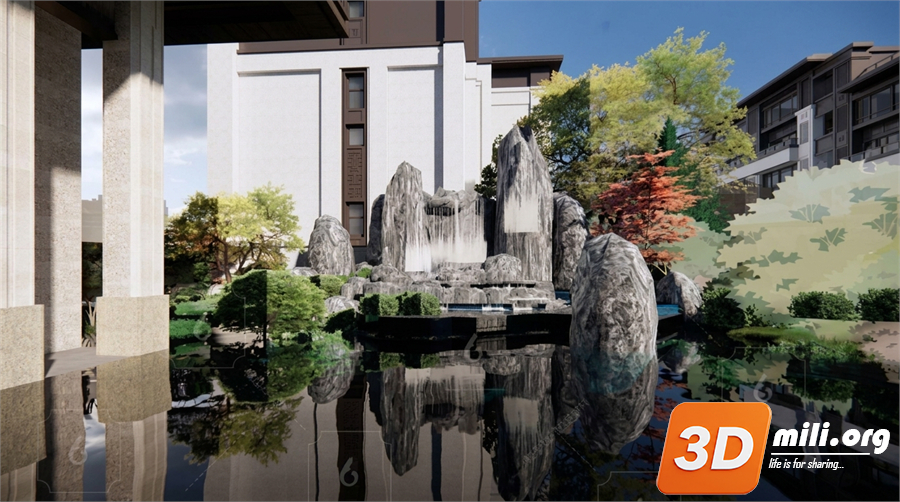Rockery Skp Files
